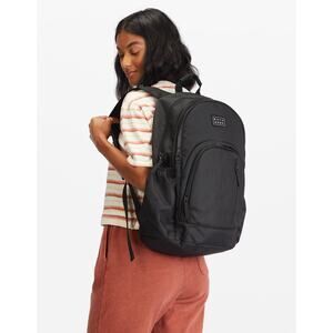 NWT Billabong Roadie Backpack Black 3.1L